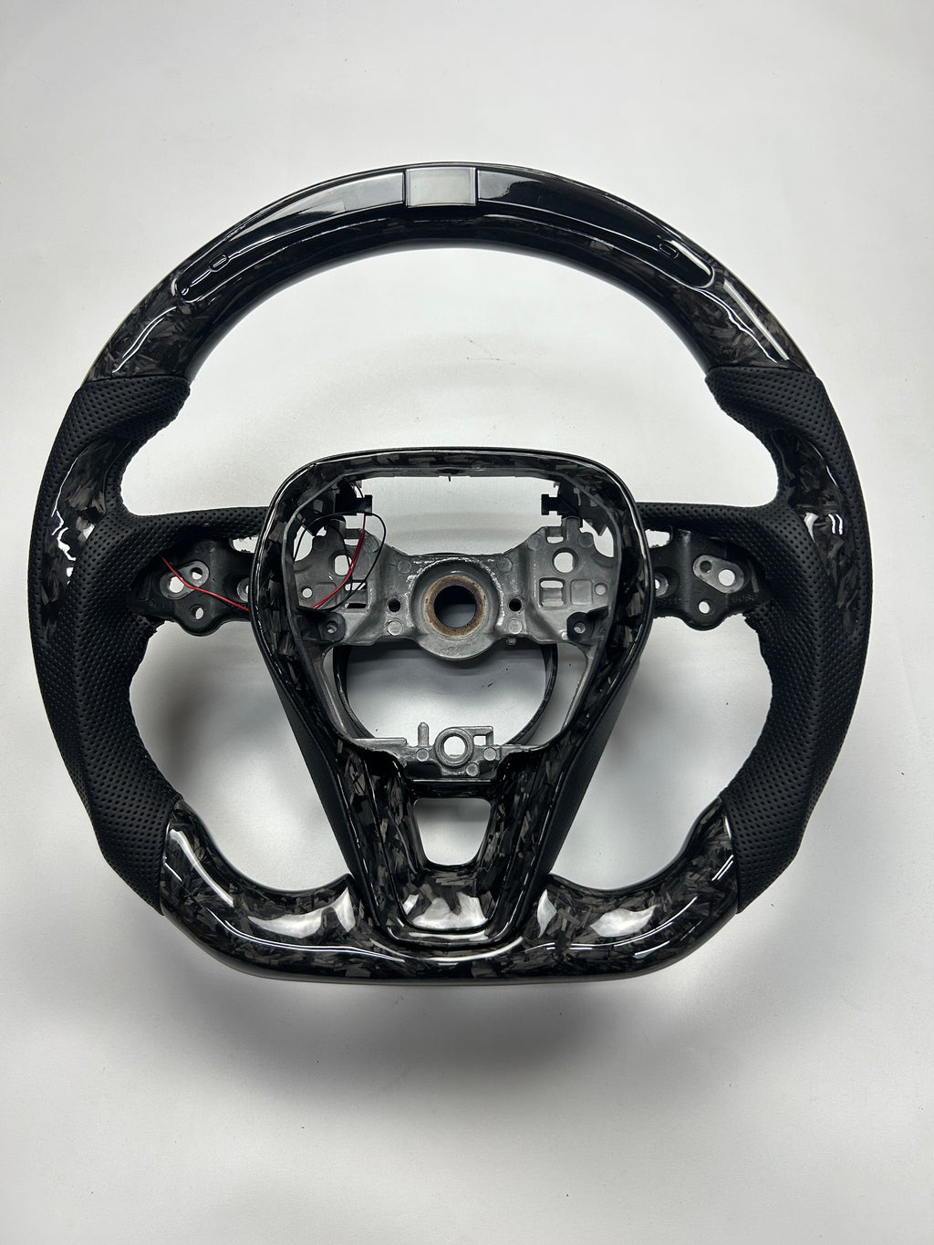 Premium Forged Carbon Fiber + LED Display Steering Wheel for Toyota