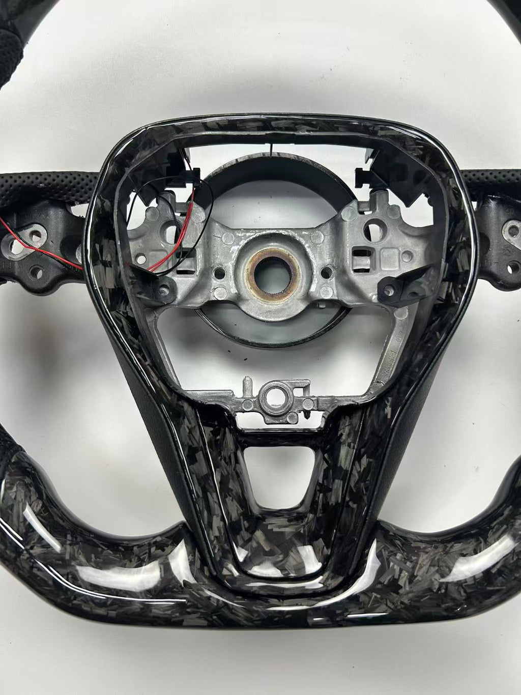 Premium Forged Carbon Fiber + LED Display Steering Wheel for Toyota